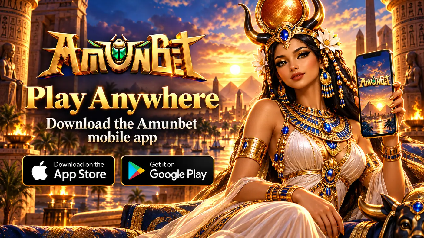 Play anywhere: download the Amunbet mobile app